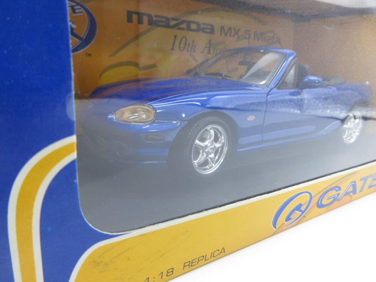 Amazon.co.jp: 1/18 GATE MAZDA MX-5 Miata 10th Anniversary Metallic
